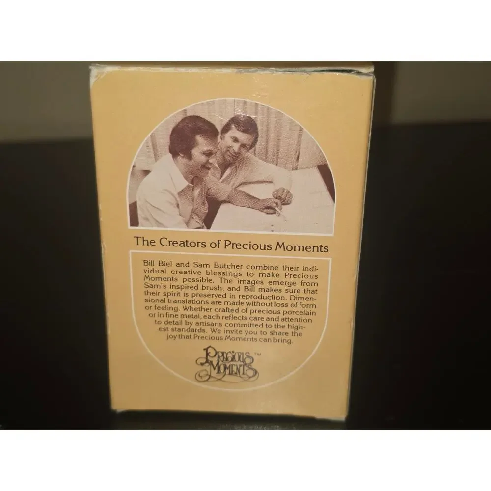 Enesco Precious Moments Ornament Let Heaven And Nature Sing Angel E-0532 1983